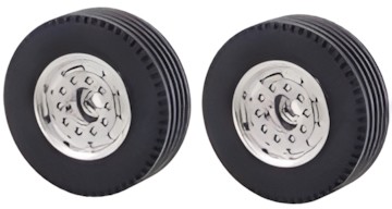 Carson Front axle rim wide chrome-plated Carson Front axle rim wide chrome-plated