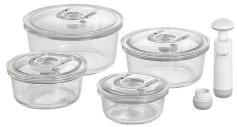 Caso VacuBoxx round set Caso VacuBoxx round set