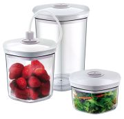 Caso Vacuum container set 3-piece Caso Vacuum container set 3-piece