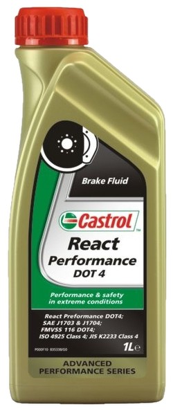 Castrol React Performance DOT 4 1 l Castrol React Performance DOT 4 1 l
