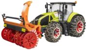 Bruder Claas Axion 950 with snow chains and snow blower Bruder Claas Axion 950 with snow chains and snow blower