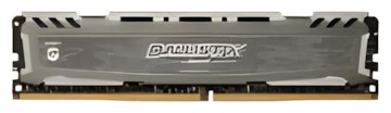 Crucial Ballistix Sport LT DDR4 RAM 8GB PC4-19200 (BLS8G4D240FSBK) Crucial Ballistix Sport LT DDR4 RAM 8GB PC4-19200 (BLS8G4D240FSBK)