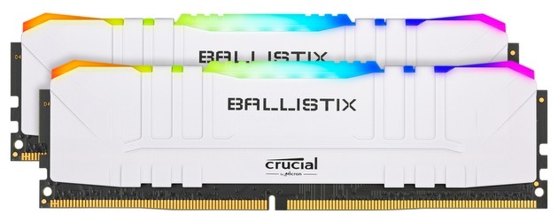 Crucial DDR4-3600 16GB Ballistix RGB Kit (BL2K8G36C16U4WL) Crucial DDR4-3600 16GB Ballistix RGB Kit (BL2K8G36C16U4WL)