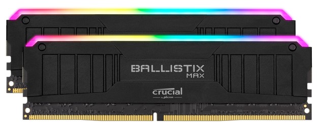 Crucial DDR4-4000 16GB Ballistix RGB Kit (BLM2K8G40C18U4BL) Crucial DDR4-4000 16GB Ballistix RGB Kit (BLM2K8G40C18U4BL)