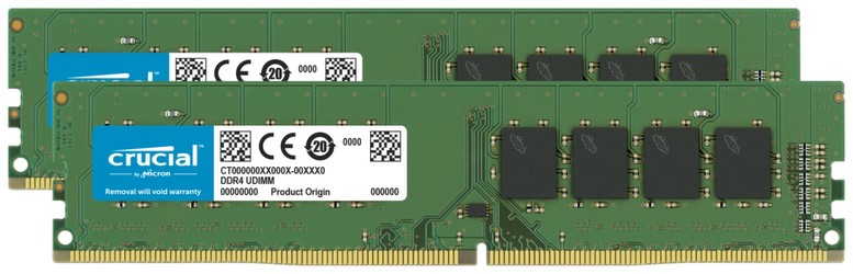 Crucial DDR4-2666 32GB Kit (CT2K16G4DFRA266) Crucial DDR4-2666 32GB Kit (CT2K16G4DFRA266)