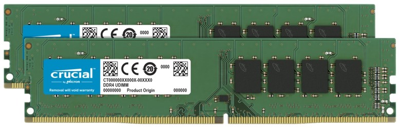 Crucial DDR4-2666 64GB Kit (CT2K32G4DFD8266) Crucial DDR4-2666 64GB Kit (CT2K32G4DFD8266)