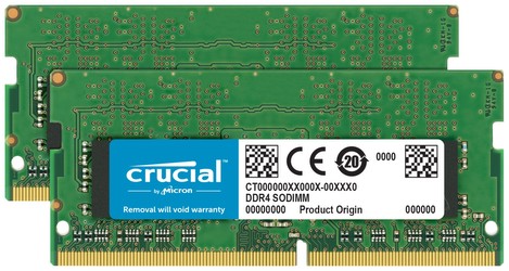 Crucial DDR4-2666 64GB Kit (CT2K32G4SFD8266) Crucial DDR4-2666 64GB Kit (CT2K32G4SFD8266)