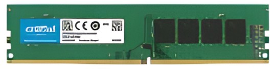 Crucial DDR4 RAM 8GB PC4-2400 (CT8G4DFS824A) Crucial DDR4 RAM 8GB PC4-2400 (CT8G4DFS824A)