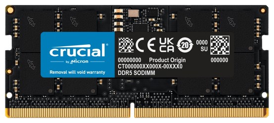 Crucial DDR5-5200 16GB (CT16G52C42S5) Crucial DDR5-5200 16GB (CT16G52C42S5)
