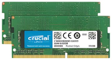 Crucial SO-DIMM DDR4-2400 16GB Kit (CT2K8G4SFS824A) Crucial SO-DIMM DDR4-2400 16GB Kit (CT2K8G4SFS824A)