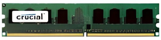 Crucial Value DDR2 RAM 2GB PC2-6400 (CT25664AA800) Crucial Value DDR2 RAM 2GB PC2-6400 (CT25664AA800)