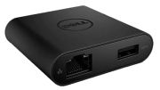 Dell USB-C to HDMI/VGA/Ethernet/USB 3.0 Adapter (470-ABRY) Dell USB-C to HDMI/VGA/Ethernet/USB 3.0 Adapter (470-ABRY)