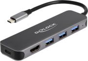 Delock 3 Port USB Hub and 4K HDMI Output (64171) Delock 3 Port USB Hub and 4K HDMI Output (64171)