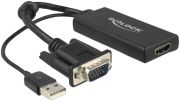 Delock VGA to HDMI Adapter (62668) Delock VGA to HDMI Adapter (62668)