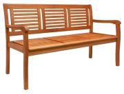 Deuba Garden bench eucalyptus wood (103978) Deuba Garden bench eucalyptus wood (103978)