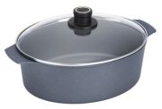 Woll Diamond Lite cast iron casserole with glass lid 31 x 26 cm Woll Diamond Lite cast iron casserole with glass lid 31 x 26 cm