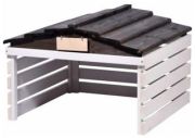 Dobar Garage for robotic lawn mower with removable roof Dobar Garage for robotic lawn mower with removable roof