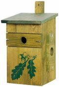 Dobar Wooden Nest Box Camouflage (Oak Leaf Pattern) Dobar Wooden Nest Box Camouflage (Oak Leaf Pattern)