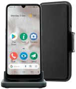Doro 8100 Plus with desktop charging station Doro 8100 Plus with desktop charging station