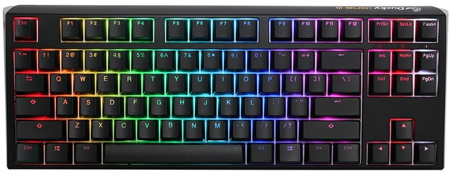 Ducky One 3 RGB TKL Classic Black MX-Speed-Silver Ducky One 3 RGB TKL Classic Black MX-Speed-Silver