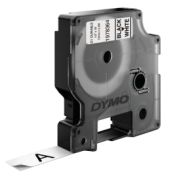 Dymo Rhino Label Tape Polyester 12 mm x 5.5 m Black on White Dymo Rhino Label Tape Polyester 12 mm x 5.5 m Black on White