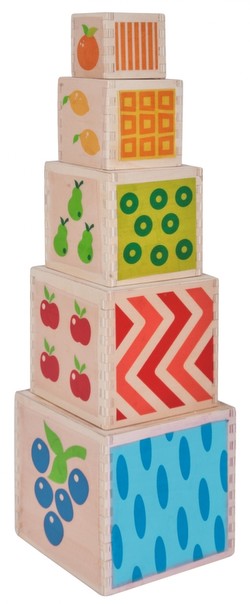 Eichhorn Colorful stacking tower (100002252) Eichhorn Colorful stacking tower (100002252)
