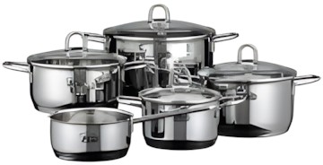 Elo Cooking Pot Set Rubin 5-piece Elo Cooking Pot Set Rubin 5-piece