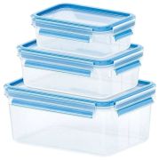 Emsa Clip & Close Food Storage Container 3 x 0.55 l Emsa Clip & Close Food Storage Container 3 x 0.55 l