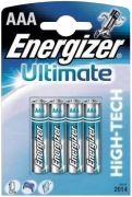 Energizer Ultimate AAA pack of 4 Energizer Ultimate AAA pack of 4