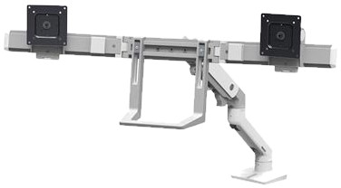 Ergotron HX dual monitor desk arm Ergotron HX dual monitor desk arm