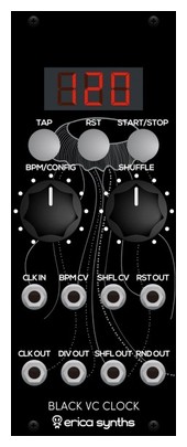 Erica Synths Black VC Clock V2 Erica Synths Black VC Clock V2