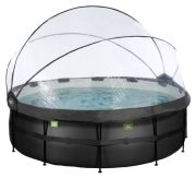 Exit Black Leather Pool with Sand Filter Pump and Cover ø427 x 122 cm (30.47.14.20) Exit Black Leather Pool with Sand Filter Pump and Cover ø427 x 122 cm (30.47.14.20)