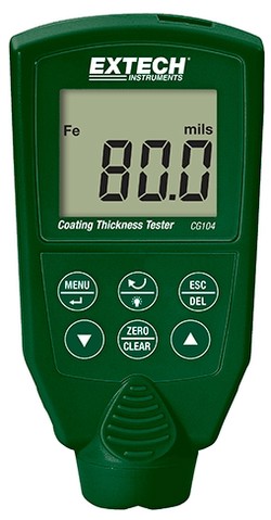 Extech CG104 Coating Thickness Gauge Extech CG104 Coating Thickness Gauge