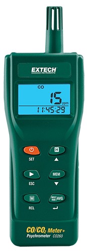 Extech CO260 Carbon Dioxide Meter Extech CO260 Carbon Dioxide Meter