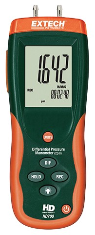 Extech HD700 Pressure Gauge Extech HD700 Pressure Gauge