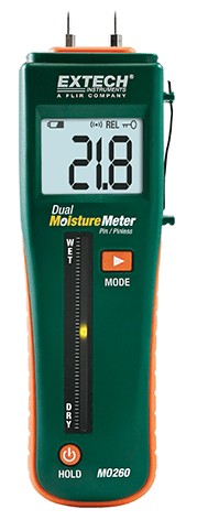 Extech MO260 Material Moisture Meter Extech MO260 Material Moisture Meter