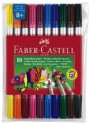 Faber-Castell Double fiber marker 10-piece 151110 Faber-Castell Double fiber marker 10-piece 151110