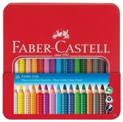 Faber-Castell Jumbo Grip Metal Case 16 Pieces Faber-Castell Jumbo Grip Metal Case 16 Pieces