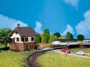 Faller Railway crossing with signal box 222170 Faller Railway crossing with signal box 222170