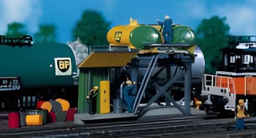 Faller Diesel Locomotive Refueling Station 120145 Faller Diesel Locomotive Refueling Station 120145