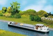 Faller H0 River Cargo Ship with Living Cabin (131006) Faller H0 River Cargo Ship with Living Cabin (131006)