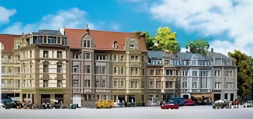 Faller H0 Townhouse Row Goethestrasse (130915) Faller H0 Townhouse Row Goethestrasse (130915)