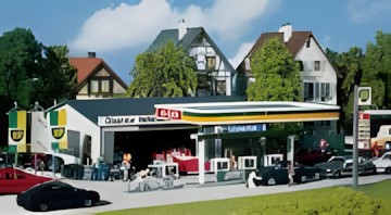 Faller H0 Gas Station with Service Building 130345 Faller H0 Gas Station with Service Building 130345