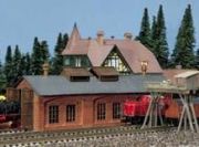 Faller Locomotive shed, single-track 222141 Faller Locomotive shed, single-track 222141