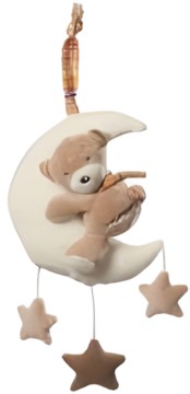 Fehn Music box teddy in the moon Fehn Music box teddy in the moon