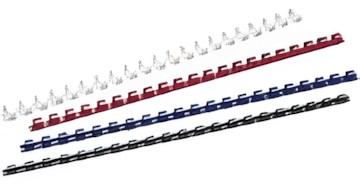 Fellowes Plastic binding spine 6 mm Fellowes Plastic binding spine 6 mm