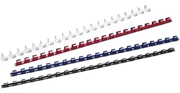 Fellowes Plastic binding spine 8 mm Fellowes Plastic binding spine 8 mm