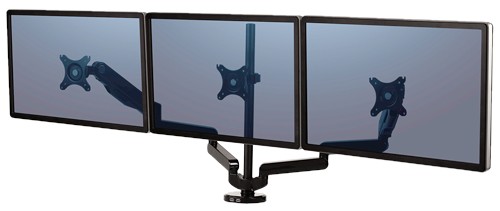 Fellowes Platinum Series Triple Monitor Arm Fellowes Platinum Series Triple Monitor Arm