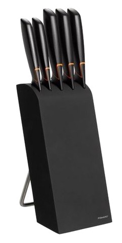 Fiskars Edge knife block 6-piece Fiskars Edge knife block 6-piece