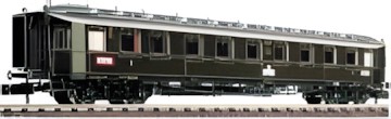 Fleischmann Express train car 3rd class 8083 Fleischmann Express train car 3rd class 8083